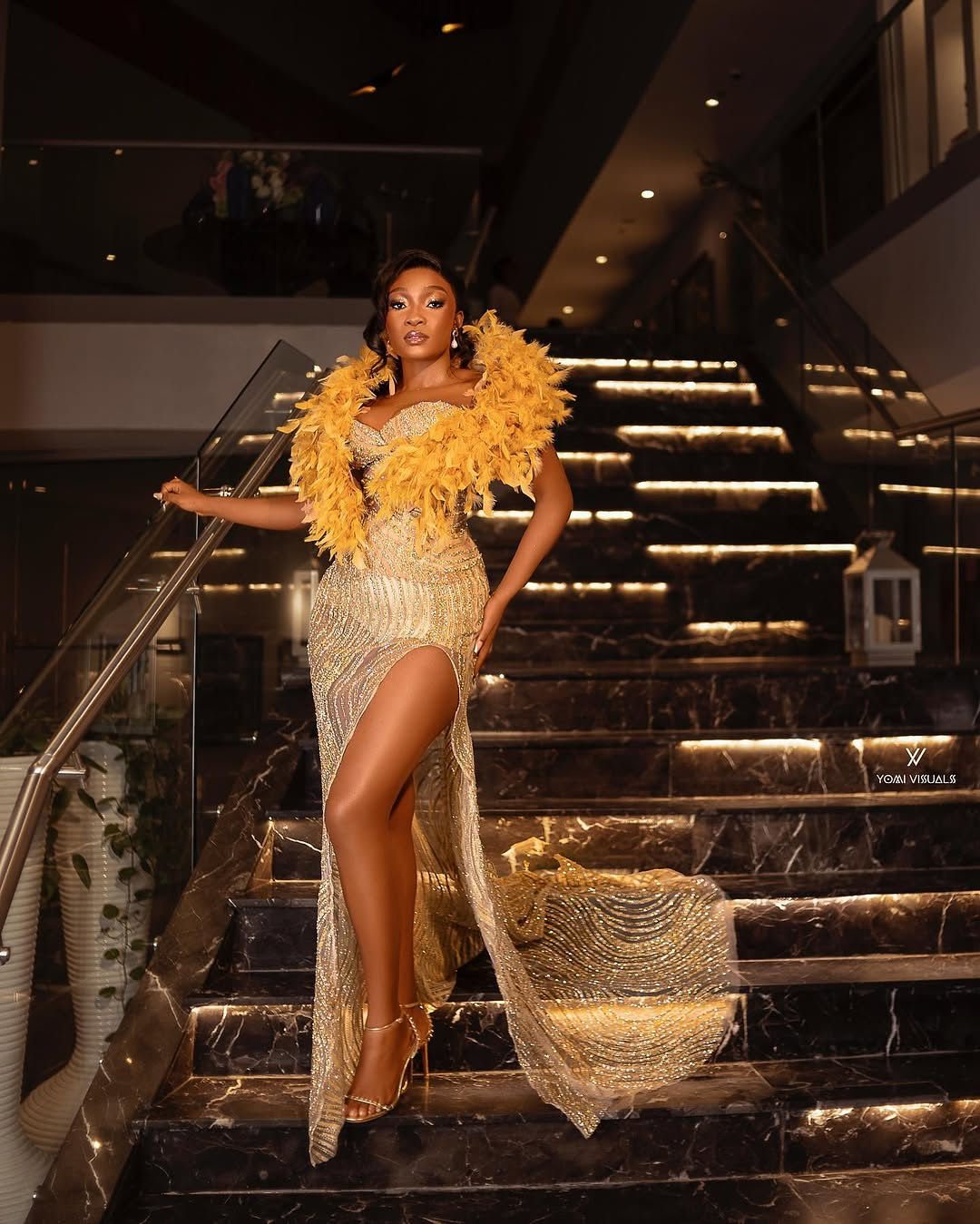 Gold on the Steps — 02